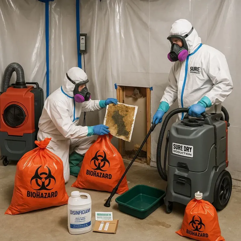 Contaminated Water Handling Protocols process in Silver Grove, KY